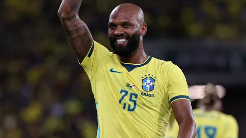 Igor Thiago em campo pelo Brasil. Foto: Wagner Meier/Getty Images