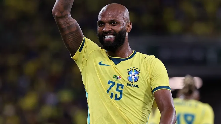 Igor Thiago em campo pelo Brasil. Foto: Wagner Meier/Getty Images