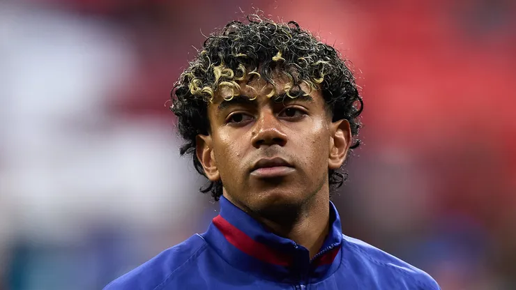 Yamal pelo Barcelona. (Foto: Angel Martinez/Getty Images)