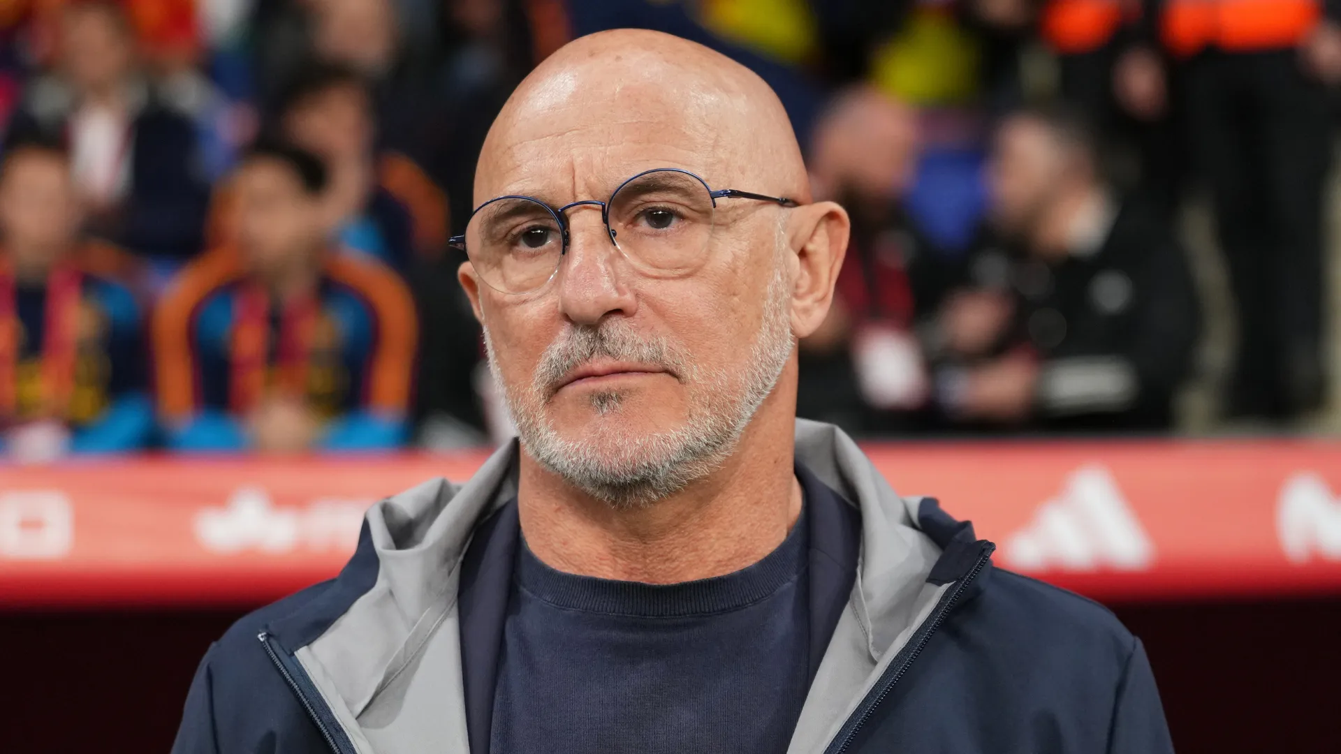 Luis de la Fuente em jogo da Espanha