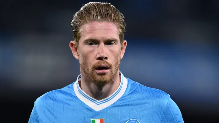 De Bruyne pode deixar o Napoli. Foto: IMAGO / Gribaudi/ImagePhoto