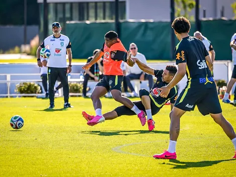 Seleção desaprova repercussão da entrada de Casemiro em Endrick