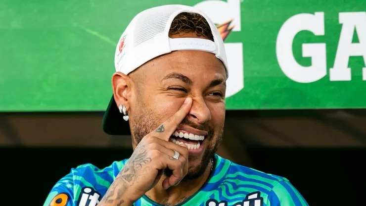 Neymar ainda não treinou com a Seleção