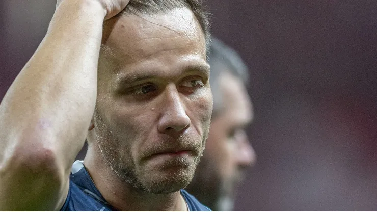 Grêmio pode perder Arthur para o Fluminense após decisão da Juventus. Foto: Liamara Polli/AGIF