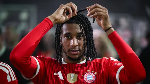 Segundo o The Thelegraph, Florentino Pérez deve enviar oferta por Michael Olise, do Bayern, na terça (09). Foto: IMAGO / Ulmer/Teamfoto