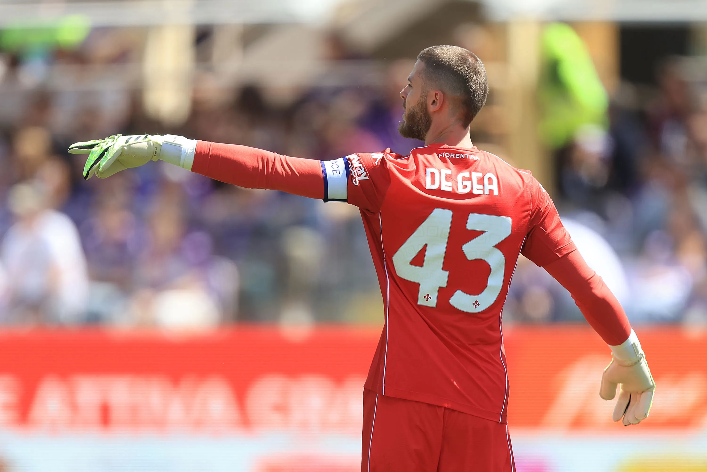 De Gea em campo pela Fiorentina (Foto: Gabriele Maltinti/Getty Images)