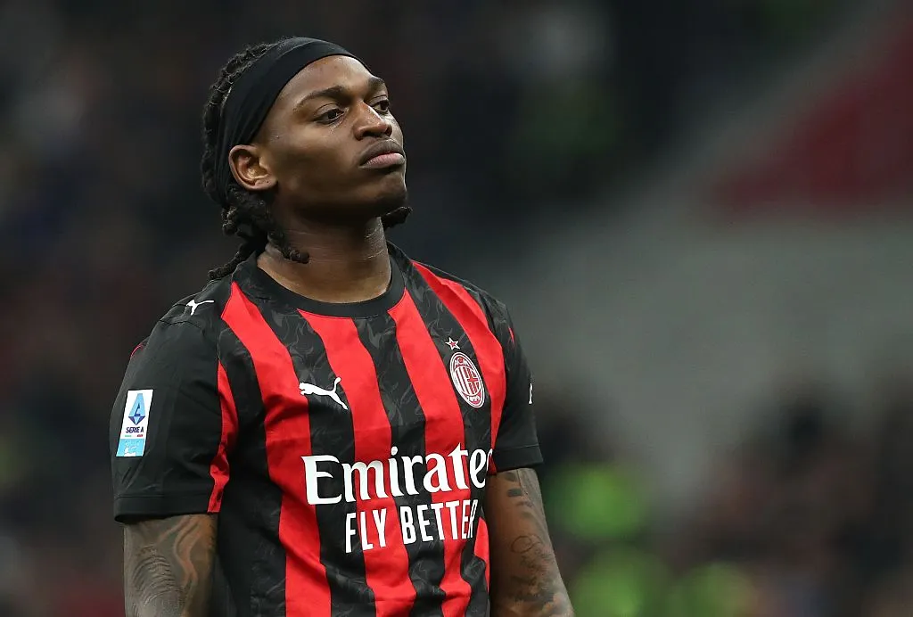 Rafael Leão comentou que gostaria de atuar no Milan (Foto: Marco Luzzani/Getty Images)
