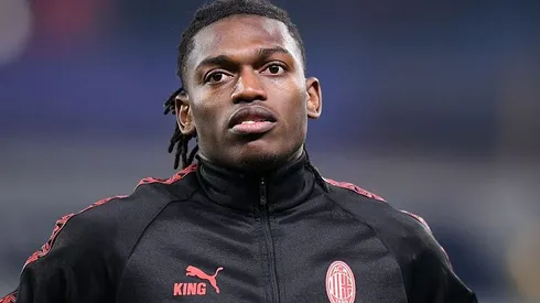 Rafael Leão, alvo do United, expõe desgaste e atuação fora de posição no Milan e deixou claro que gostaria de atuar na Premier League (Foto: Alessandro Sabattini/Getty Images)