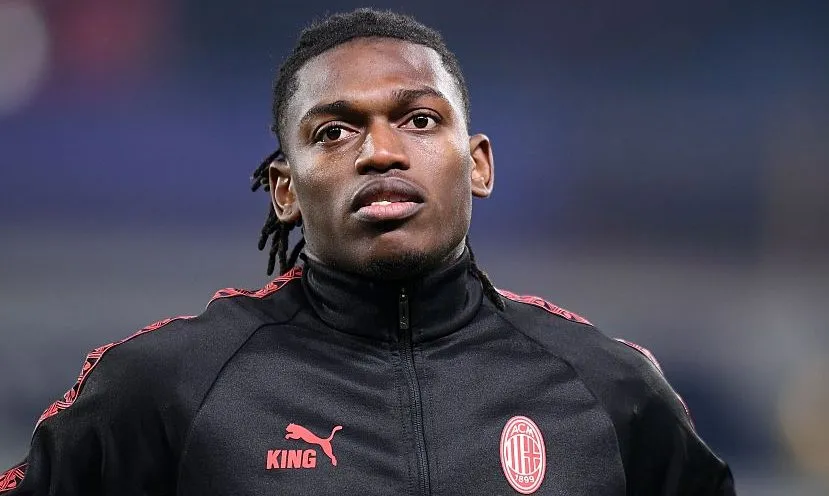 Rafael Leão, em campo