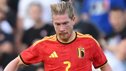 De Bruyne em campo pela seleção da Bélgica. Foto: Jurij Kodrun/Getty Images