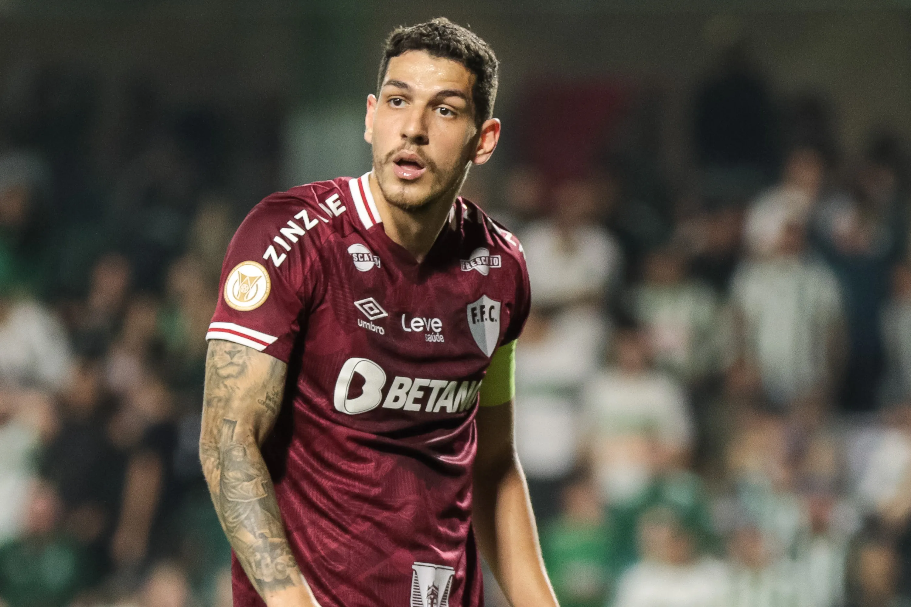 Nino nos tempos de Fluminense. Foto: Robson Mafra/AGIF