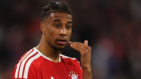 Olise, do Bayern de Munique, vê com bons olhos acordo com o Real Madrid. (Foto: Adam Pretty/Getty Images)