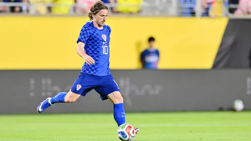 Modric em jogo da Croácia