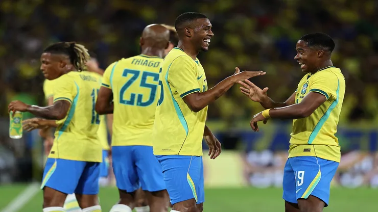Endrick e Rayan, destaques da Seleção Brasileira - Wagner Meier/Getty Images