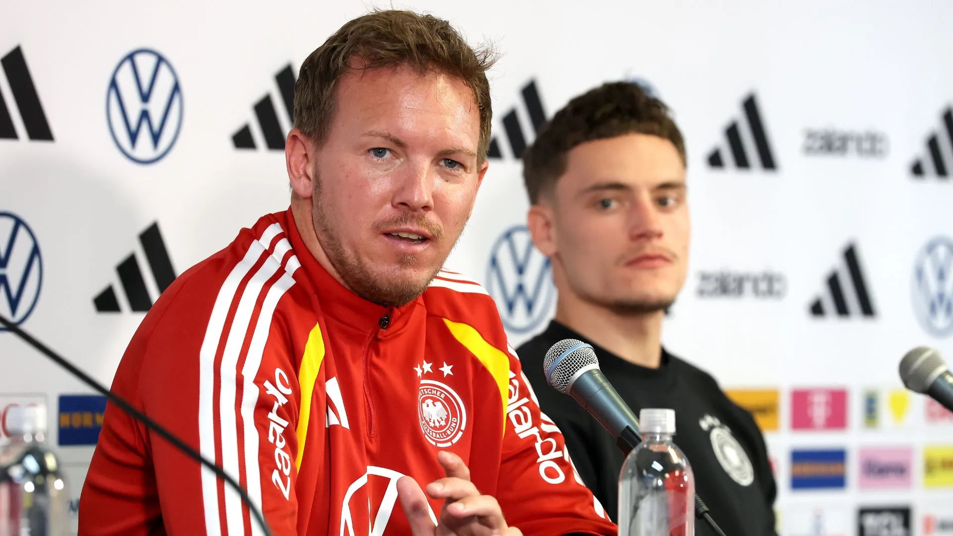 Nagelsmann e Wirtz (foto: Alexander Hassenstein/Getty Images)