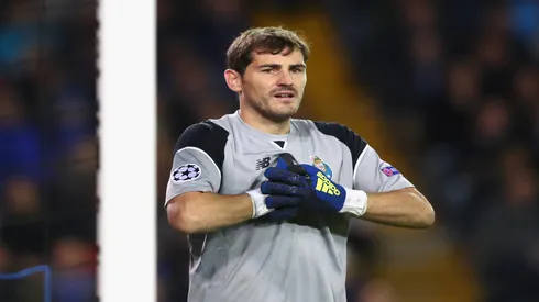 Iker Casillas no Porto em 2016 - Dean Mouhtaropoulos/Getty Images