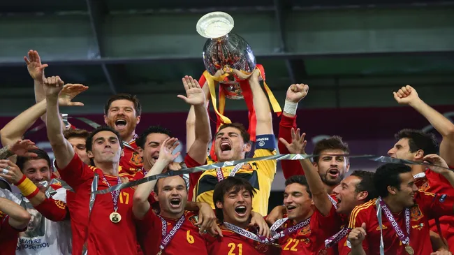 Casillas na Euro 2012 pela Espanha – Handout/UEFA via Getty Images