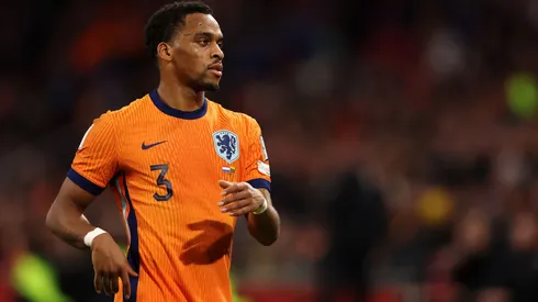 Jurriën Timber foi cortado da Seleção da Holanda. Foto: Dean Mouhtaropoulos/Getty Images