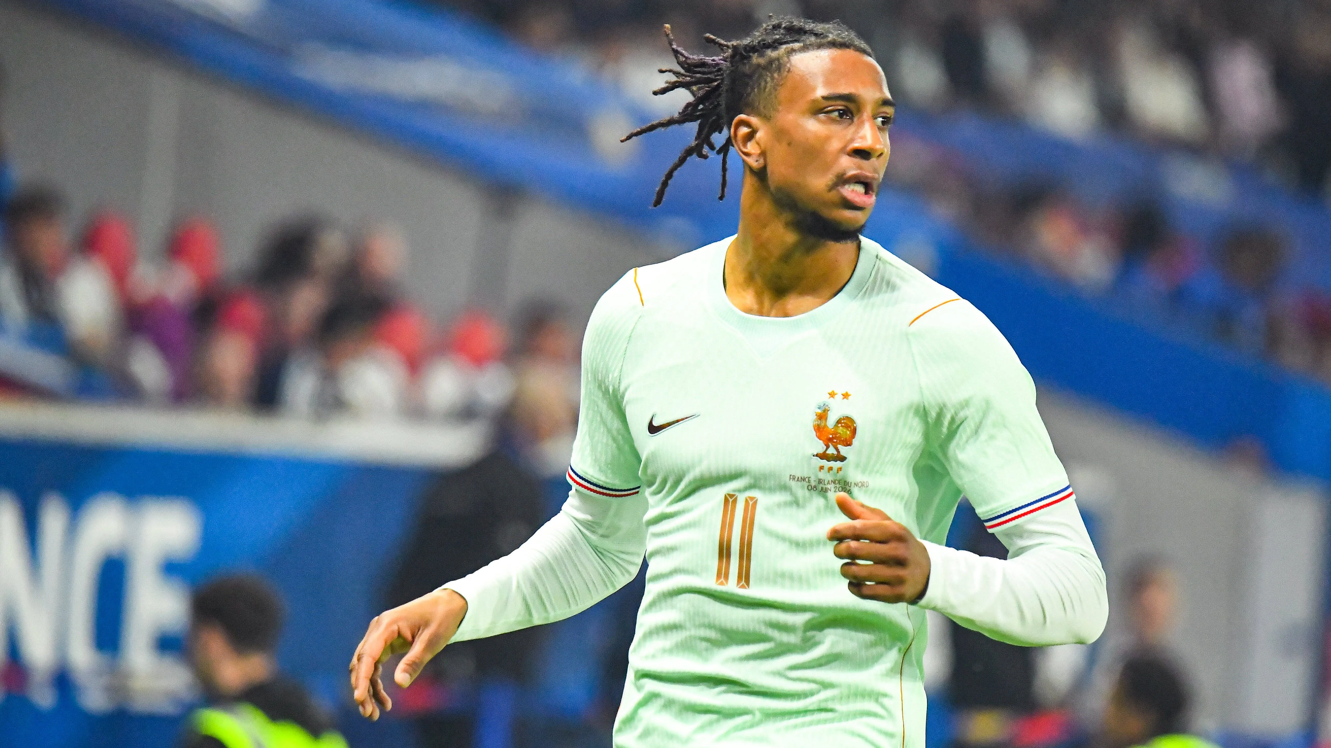 Michael Olise em jogo da França. Foto:  IMAGO / PsnewZ