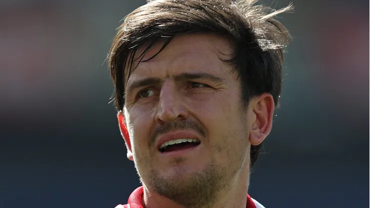 Harry Maguire deve deixar o United em breve. (Photo by Steve Bardens/Getty Images)