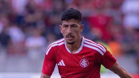 Alan Rodríguez, do Internacional - Foto: Maxi Franzoi/AGIF
