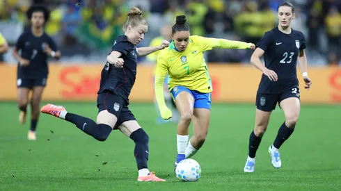 Brasil e EUA se enfrentam em mais um amistoso - Foto: Lívia Villas Boas/Staff Images