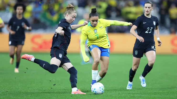 Brasil e EUA se enfrentam em mais um amistoso - Foto: Lívia Villas Boas/Staff Images