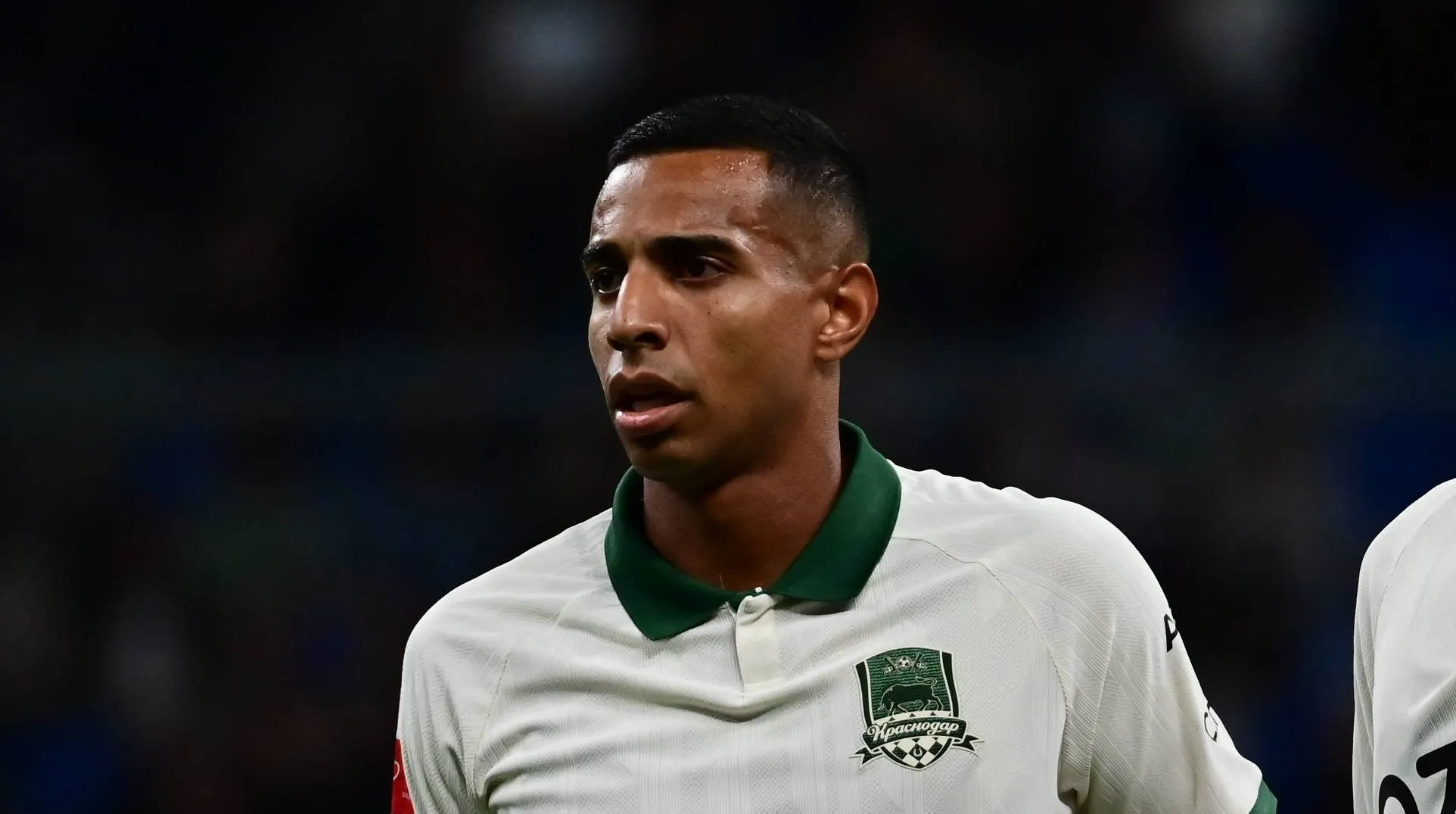 Victor Sá em campo pelo Krasnodar