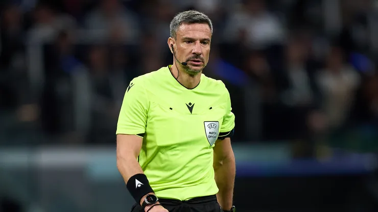 O esloveno Slavko Vincic vai apitar Brasil x Marrocos (Angel Martinez/Getty Images)