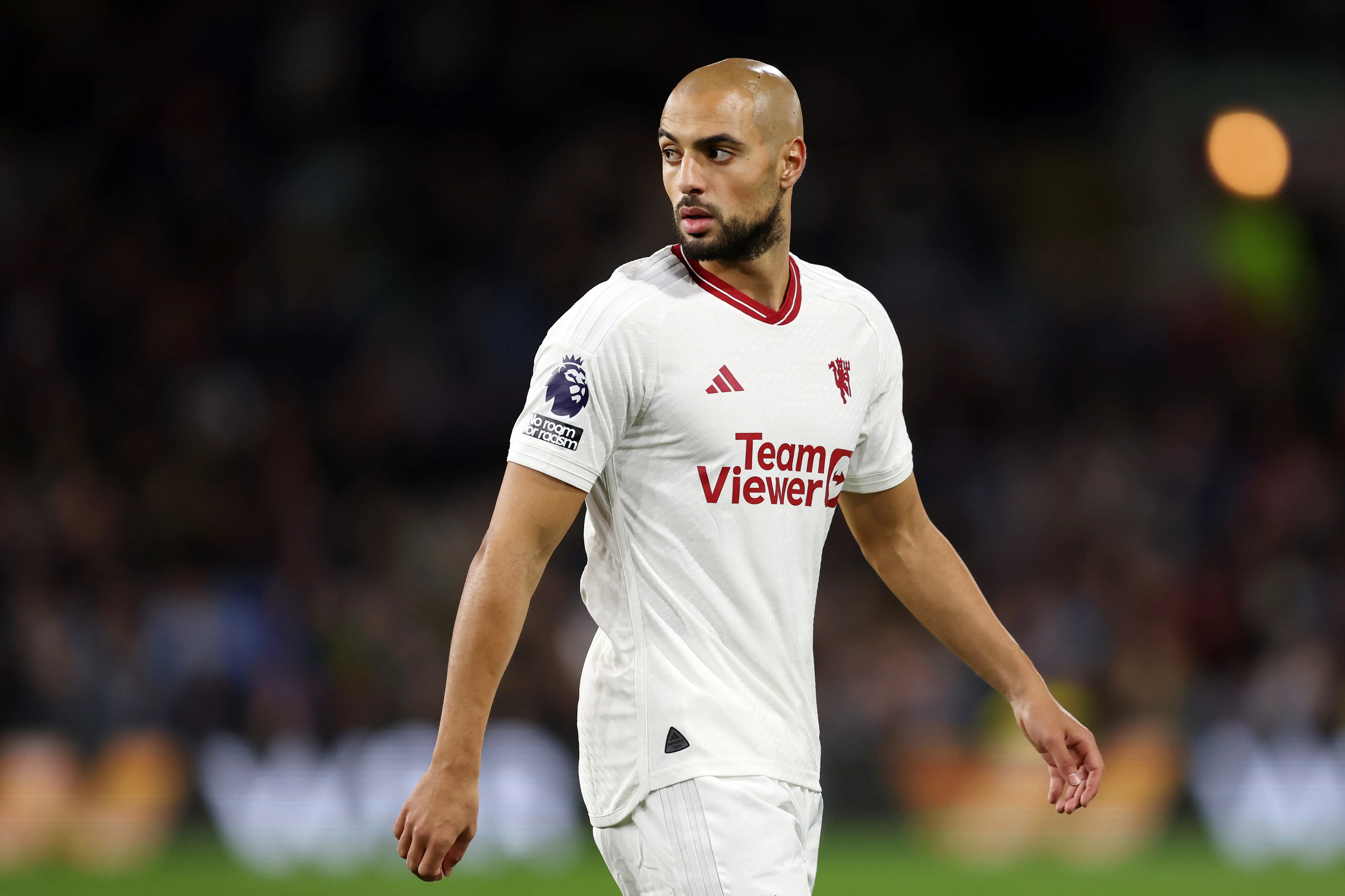 Amrabat nos tempos de Manchester United (Foto: Matt McNulty/Getty Images)