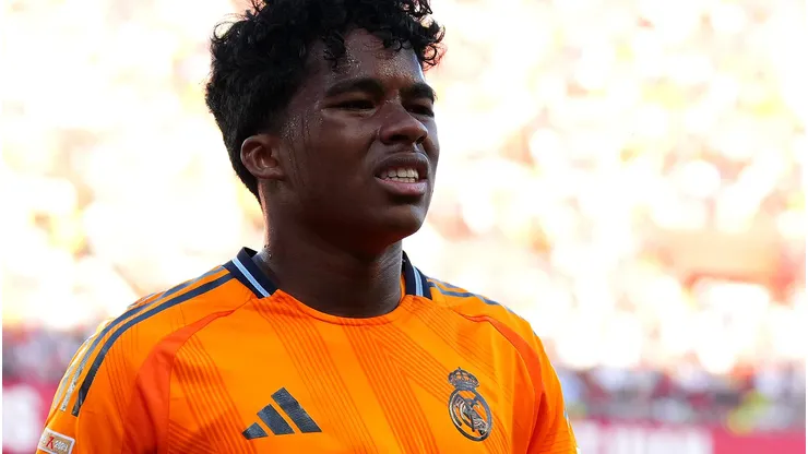 Endrick pode deixar o Real Madrid caso Julián Álvarez seja contratado. (Foto: Angel Martinez/Getty Images)