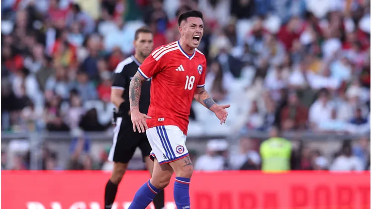 Rodrigo Echeverría está com a Seleção do Chile.Carlos Rodrigues/Getty Images.