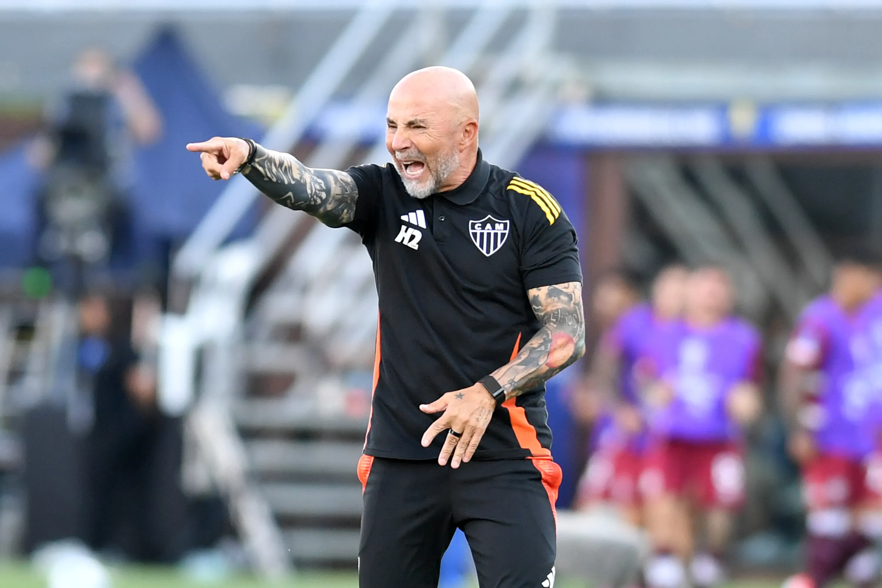Jorge Sampaoli nos tempos de Atlético Mineiro. (Foto: Christian Alvarenga/Getty Images)