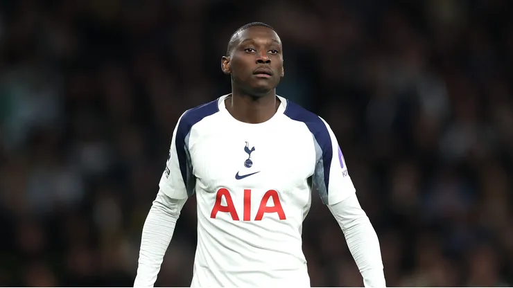 Kolo Muani pode permanecer no Tottenham. Foto: Alex Pantling/Getty Images