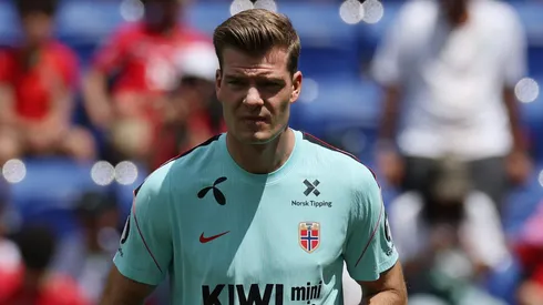 Alexander Sorloth, alvo da Juventus. (Photo by Vincent Carchietta/Getty Images)