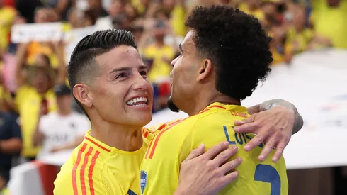 James Rodríguez e Luis Díaz. (Foto: Jamie Squire/Getty Images)