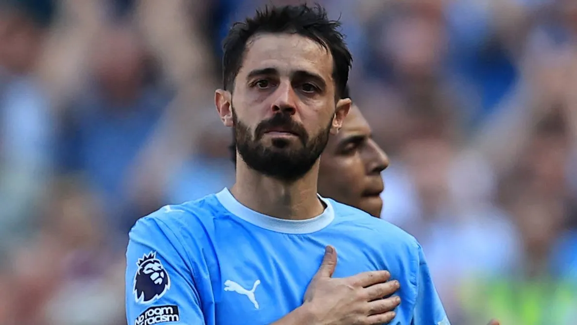 Bernardo Silva, em campo