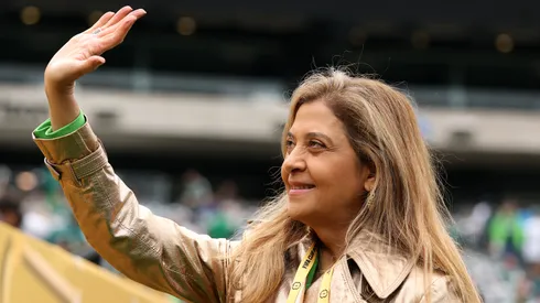 Leila Pereira é a presidente do Palmeiras (Francois Nel/Getty Images)