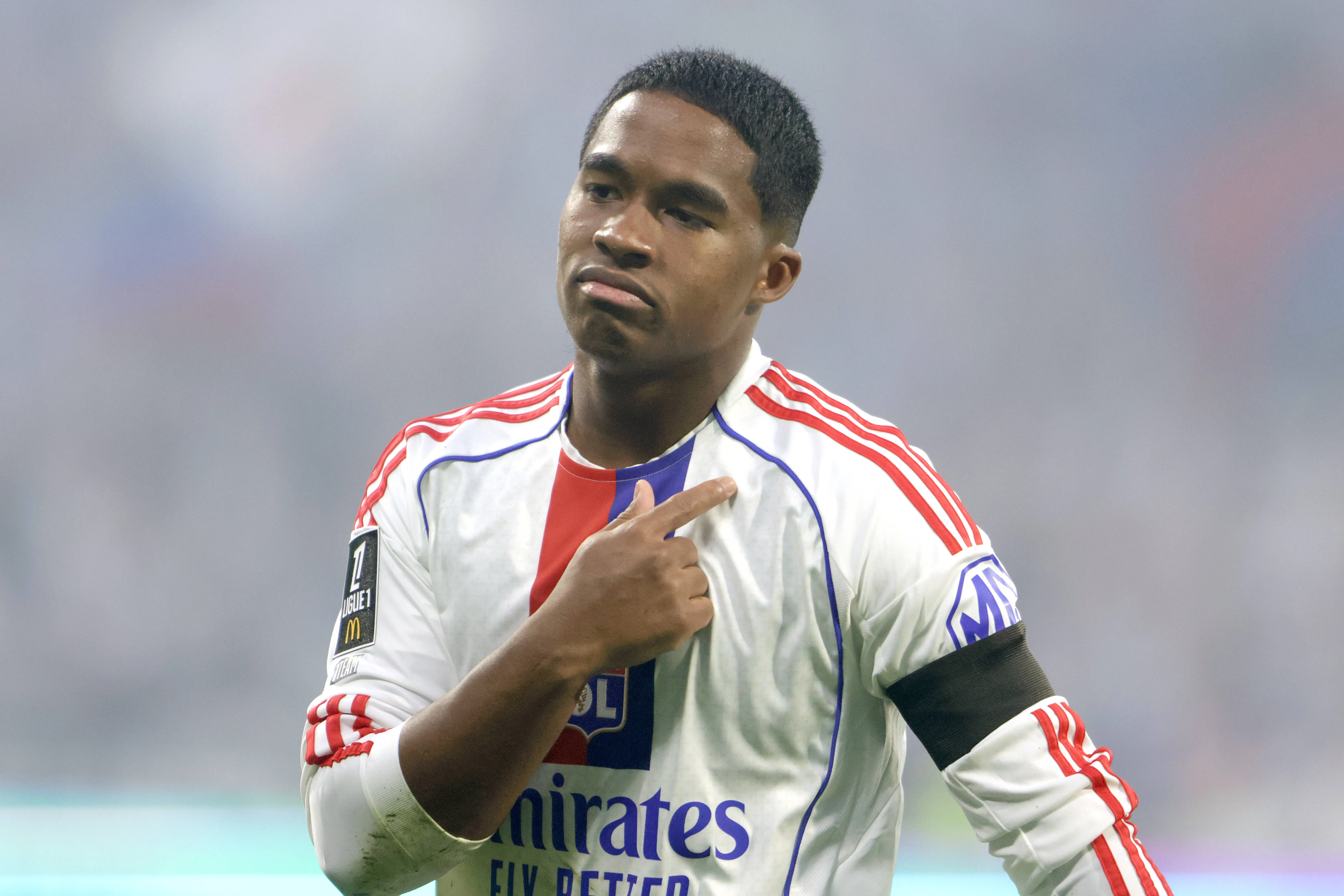 Endrick foi bem no Lyon e Mourinho buscou informações sobre o jogador. Foto: IMAGO /&nbsp;Buzzi