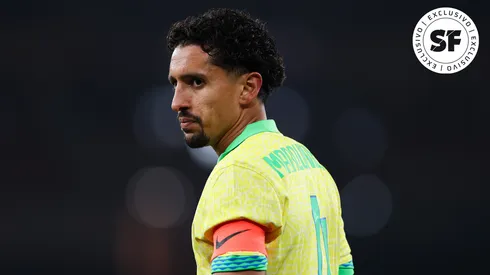Marquinho, zagueiro da Seleção Brasileira. (Foto: Ryan Pierse/Getty Images)
