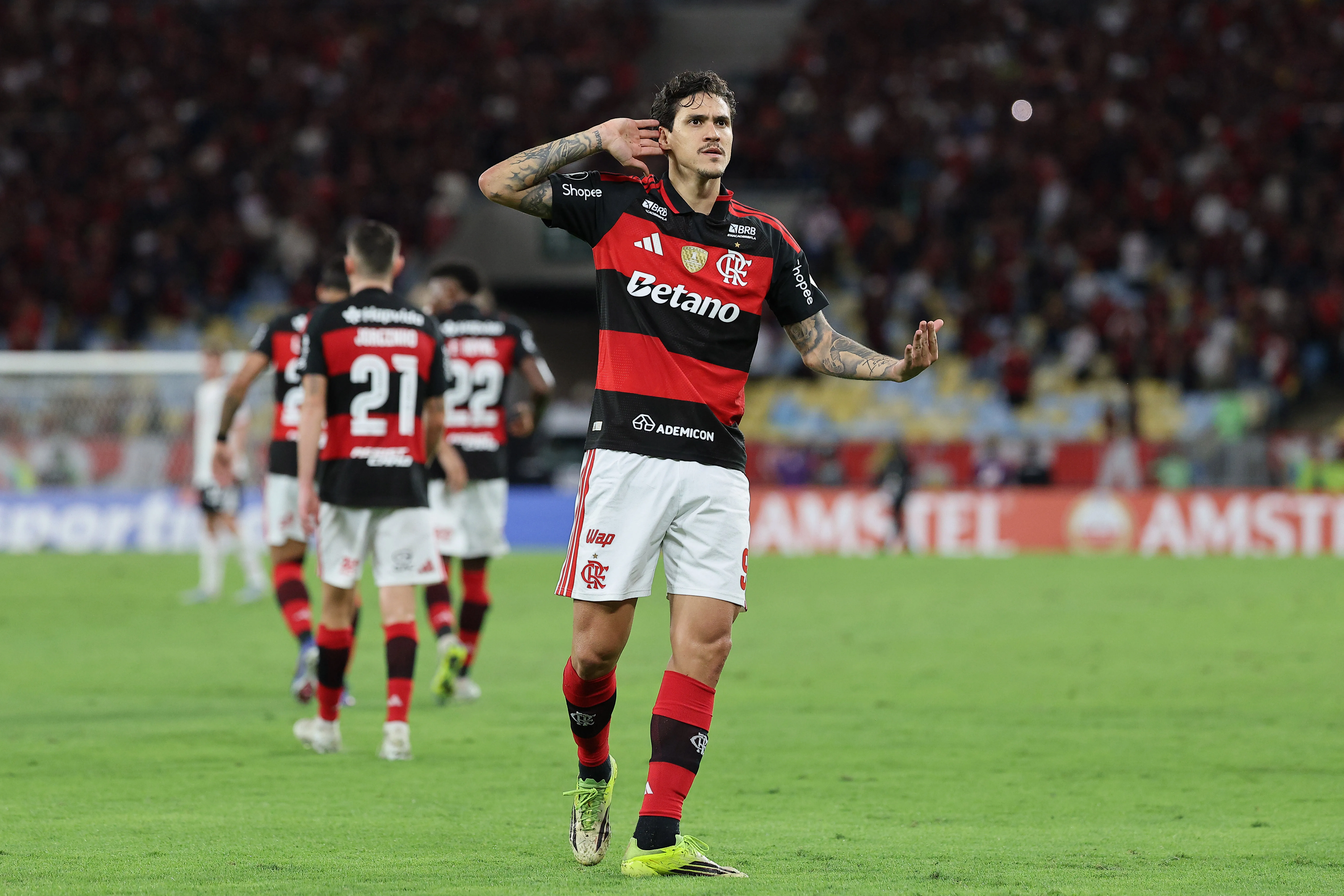 Pedro prioriza o Flamengo. Foto: Wagner Meier/Getty Images