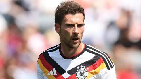 Goretzka em campo pela Alemanha. Foto: Alexander Hassenstein/Getty Images