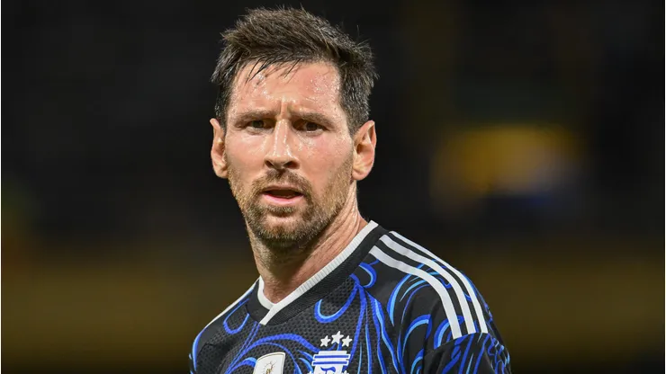 Messi, em campo, pela Argentina. Foto: IMAGO / PhotoCero5