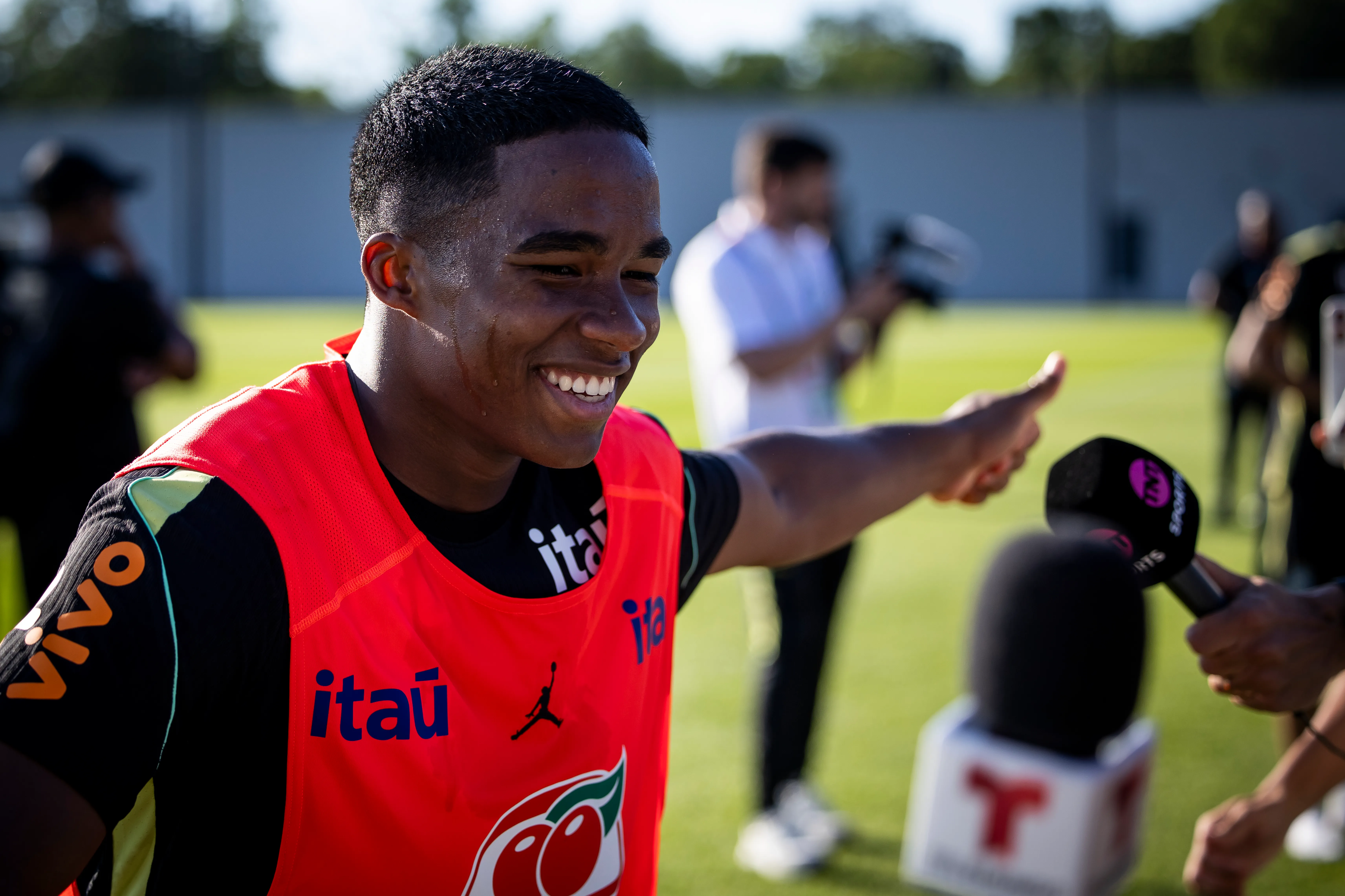 Endrick é um desejo de Chivu. Foto: Ira L. Black/Getty Images