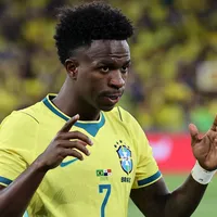 Rodrygo exalta evolução de Vinicius Júnior