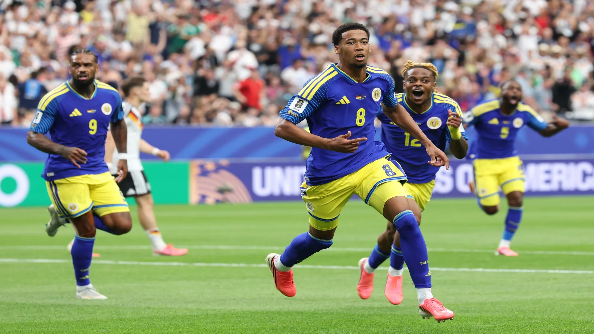 Curaçao fez seu primeiro gol em Copas – Alexander Hassenstein/Getty Images