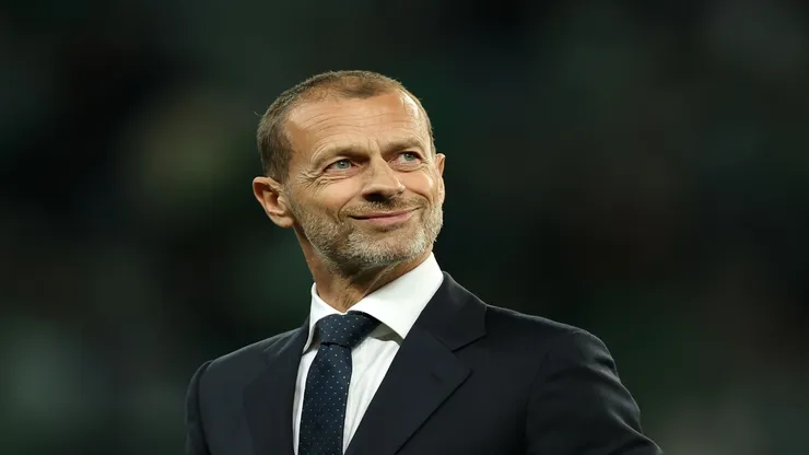 Aleksander Ceferin, presidente da Uefa falou sobre a Copa - Richard Heathcote/Getty Images