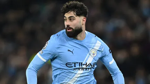 Gvardiol durante jogo do City (Photo by Shaun Botterill/Getty Images)