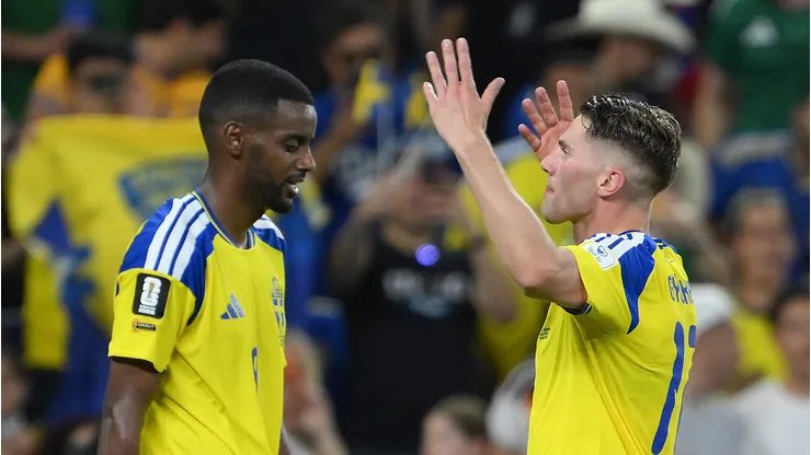 Suécia vence a Tunísia na Copa com destaques para Gyökeres e Isak (Photo by David Ramos/Getty Images)