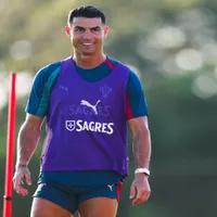 Portugal treina na praia antes da estreia na Copa do Mundo